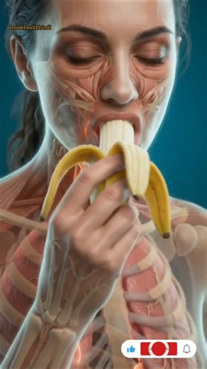 “Kela Khane Ke Baad Body Me Kaise Process Hota Hai? (Part 2) 🔬”#banana #bodyfacts #digestion #health