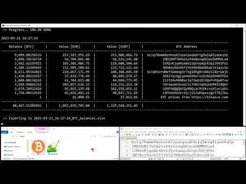 How to Check Bitcoin BTC addresses balances Easy