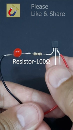 DIY Touch Sensor Circuit | Make a Simple Touch Switch on Breadboard