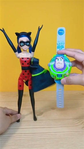 Best buzz lightyear Vtech watch and transforming miraculous doll