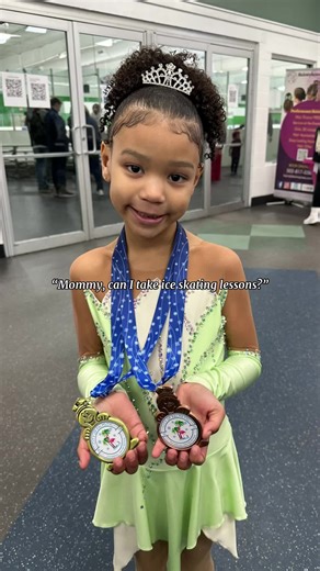 Who knew that when she first asked me that, that we would be here? I’m so proud of her and how hard she works every week. I don’t know what 6 year old is excited to get up at 5am to practice her program but she wakes up with a smile every time 🫶🏼⛸️❄️ Can’t wait to see how far you go ❤️ #figureskating #figureskater #alysaliu #iliamalinin