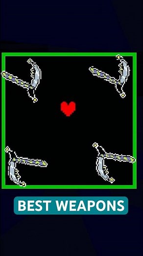 Deltarune BEST WEAPONS