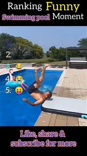 Funny swimming pool moments🤣🤪 #youtubeshorts #shorts #comedy #funny #trending #viral #explore #fyp