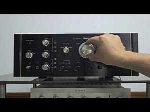Sansui Au-9900A Stereo Amplifier Recapped Operational.