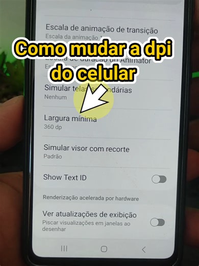 Aprenda a Mudar a DPI do Seu Celular Samsung