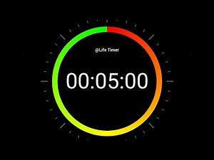 5 Minutes Work Break Timer | Focus Reset with Ticking Sound ⏰#countdown #timer