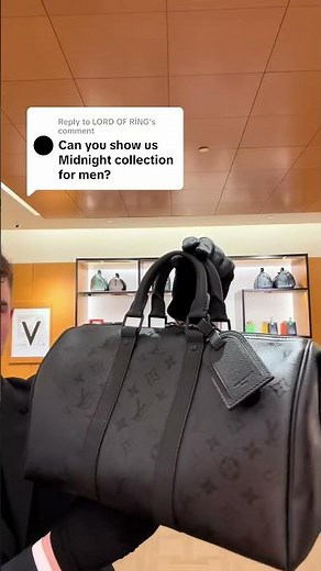 LV Midnight Collection for Men | Sleek All-Black Bags Review