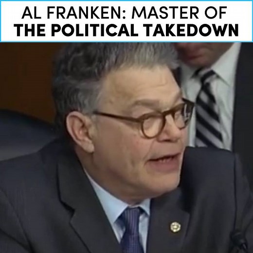 When it comes to political takedowns, U.S. Senator Al Franken is a total pro. | Mic