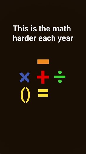 this is the math harder each year #nostalgia #math #plus #minus #divide #times