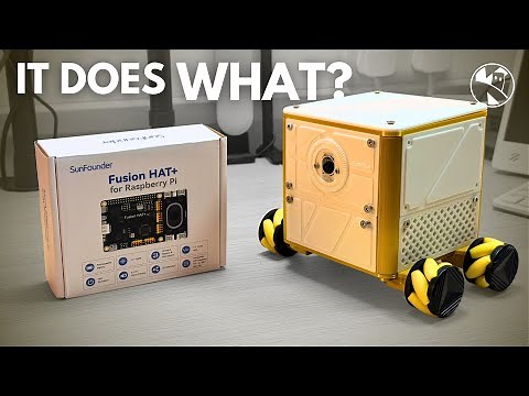 SunFounder Fusion HAT+ - What Can't This Thing Do?
