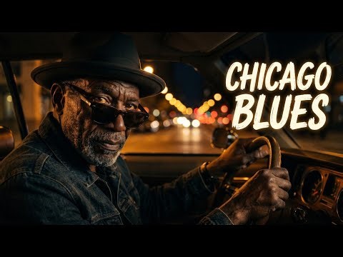Chicago Blues – Slow Blues Guitar for Night Driving & Deep Relaxation