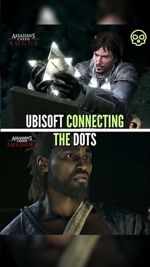 Ubisoft Connecting The Dots - AC Shadows Vs AC Rogue #assassinscreedshadows #assassinscreedrogue