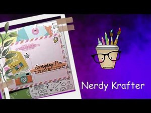 Miles & Memories 6x6 Mini Album Layout-to-Folio - Full Tutorial ✈️📖