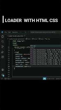 Animated Loader Using CSS | Glowing Border Loader with HTML & CSS #cssshorts