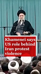 Iran Supreme Leader Ayatollah Ali Khamenei says US and its President Donald Trump were responsible for unrest that followed nationwide protests. He accused Washington of encouraging demonstrators and interfering directly in Iranian affairs. | The Sudan Times
