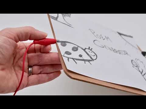 Draw and Code a Poem Generator with Scratch and Makey Makey