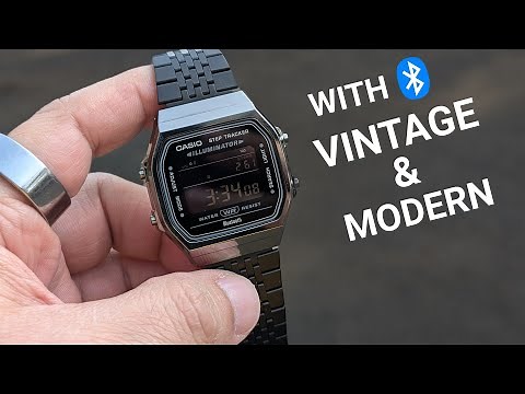 This Casio Vintage Classic got a Modern upgrade - Casio D367 (step counter, Bluetooth)