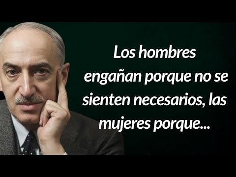 Citas de André Maurois: Por qué los hombres engañan y por qué las mujeres también...