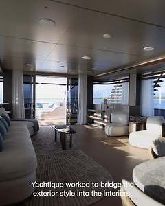 Be amazed by the new interiors of the Magellano 30M New Stilnovo by Yachtique. In this interview, Giulia Galanti, Head of Yachtique, and Andrea Mazzolari, New Project Style Specialist of Yachtique, share the concept behind the project. Their vision blends warm tones, Italian craftsmanship, and a seamless connection between exterior and interior to create an ethereal space that reflects the spirit of exploration. #AzimutYachts #Magellano30M #Yachtique #InteriorDesign #YachtInteriors #ItalianCraft