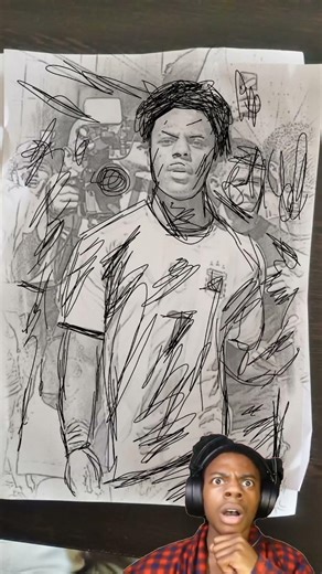 I show speed drawing step by step #speed #uk #donaldtrump #ishowspeed ‪@IShowSpeed‬