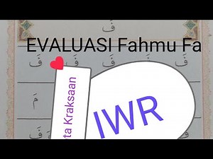 IWR Evaluasi Jilid 1 hal 4 (BDR Mengaji Metode IWR)
