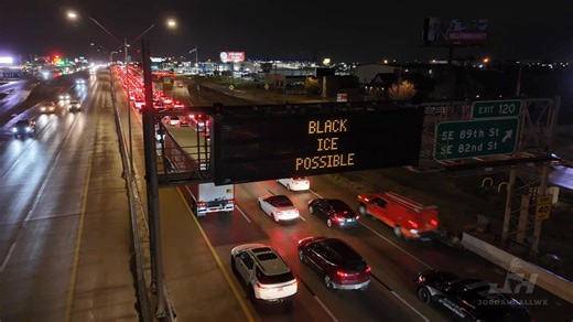 7.1K views · 56 reactions | Early morning Ice has causes travel chaos for everyones early morning commutes in the Oklahoma City metro. Dozens of accidents still ongoing. #okwx #ice #travel | Storm Chaser Jordan Hall | Facebook