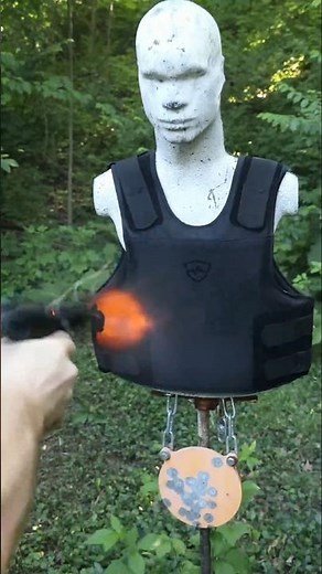 How a Bullet Feels on a Bulletproof Jacket!