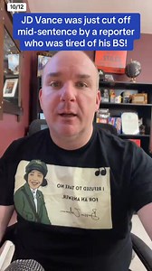 This is exactly how it needs to be done moving forward. Cut off Donald Trump and JD Vance and correct their lies. | Hal for ny