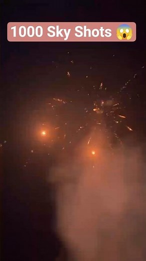 Diwali 1000 Sky Shots 😱 #viral #shorts #skyshot