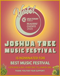 Joshua Tree Music Festival on Reels