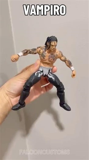 WCW Vampiro 1999 Custom Ultimate Edition Figure