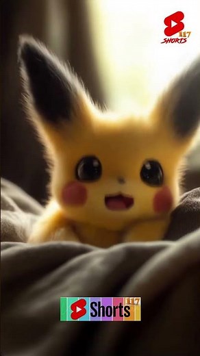 Meet the Adorable Newborn Pokémon Pikachu 4K UHD.