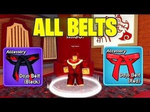 I finally unlock all dojo belts in blox fruit.