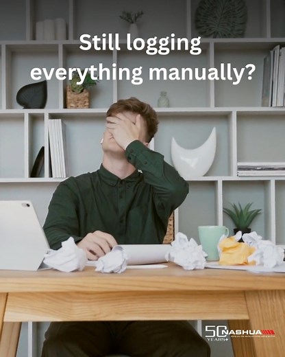 Manual admin. Duplicate tasks. Lost time. It’s time to say goodbye to paper-heavy processes and hello to smart automation. With Nashua’s Software Solutions, you can manage workflows, approvals and tasks in a fraction of the time – and still have time for that second coffee. ☕😉 Let’s automate the boring stuff. 📲 Learn more: https://www.nashua.co.za | Nashua
