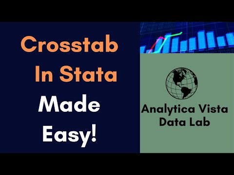 56. How to Do Crosstab in Stata + Interpret Output | Diabetes & Race Example Explained
