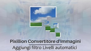 Impara come aggiungere un filtro Livelli automatici in pochi clic con #PIXILLION #software #convertitore di file #immagine. Scaricalo e prova tu stesso: https://www.nchsoftware.com/imageconverter/it/index.html #pc #photo #IMAGE #images #utility #Windows10 #Windows11 #converter #mac | NCH Software | Facebook