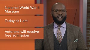 Veterans will get free admission to the exhibits at the National WWII Museum on this Veterans Day. | WWLTV