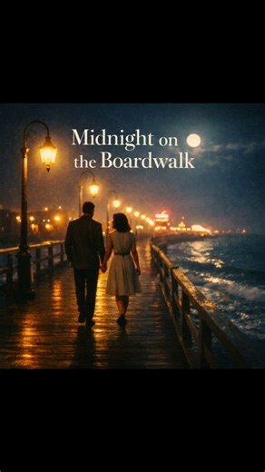 POV: You’re walking the boardwalk at midnight with the love of your life