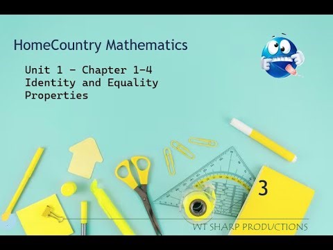 Identity & Equality - Evaluate using Properties | Unit 1: Chapter 1-4 | PTI