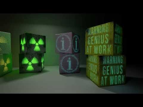 Unreal Engine Material / Sci-Fi BOX (demo)