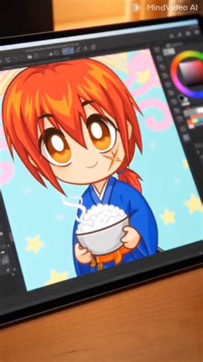 Dibujando un Samurái Vagabundo: Chibi vs. Épico 🍙⚔️