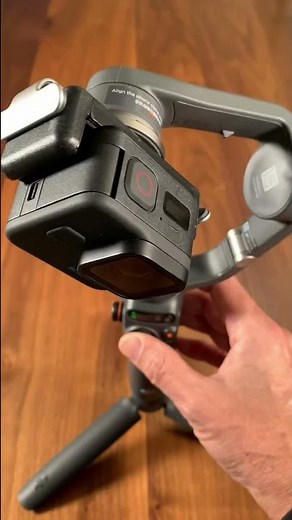 GoPro Hero 11 Black MINI, works with DJI OSMO Mobile 6!! (New Gimbal Option!) #dji #gopro #viral