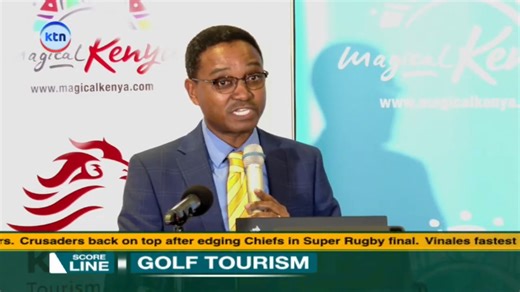 Kenya Tourism Board plans to position Kenya as a premier golf destination. #ScoreLine | KTN News Kenya