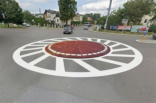 Gumowe ronda w Rzeszowie. Jak zmieni się organizacja ruchu?