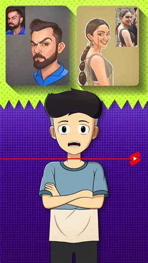 How To Convert Any Image Into Cartoon Style ? #shorts