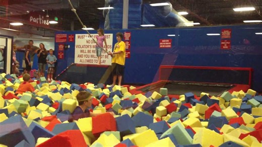 Fun Day at Jump Street Indoor Trampoline Park