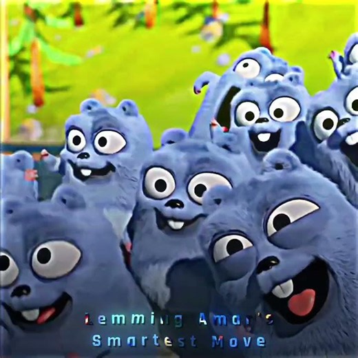Lemming Amar's Smartest Move edits😅 #Grizzly #lemmings #viralshort