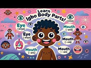 Learn Igbo Body Parts in 2 Minutes! Fun & Easy for Kids 🎵🇳🇬