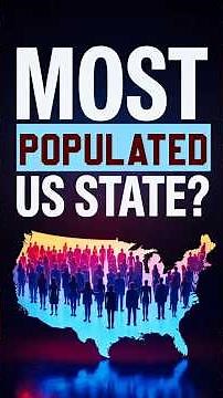 Most Populated States of USA 🇺🇲? United States