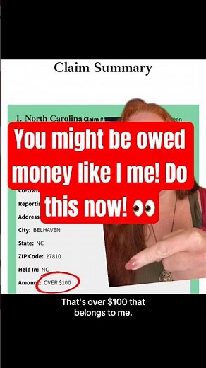 You might have unclaimed money. Do this now!